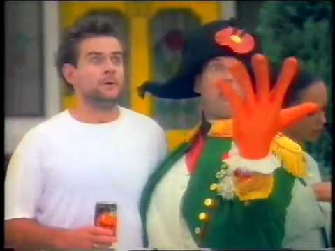 Tango Little Napoleon and His Big Orange Hand advert 1992