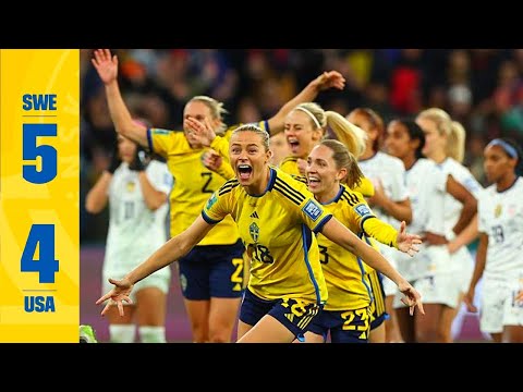 USA vs Sweden Penalty Shootout | Women’s World Cup 2023