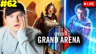 SWGoH Kyber 5v5 GAC W/ BANE Talking LIGHTSPEED! Conquest, FREE Roster Reviews + F2P Account!
