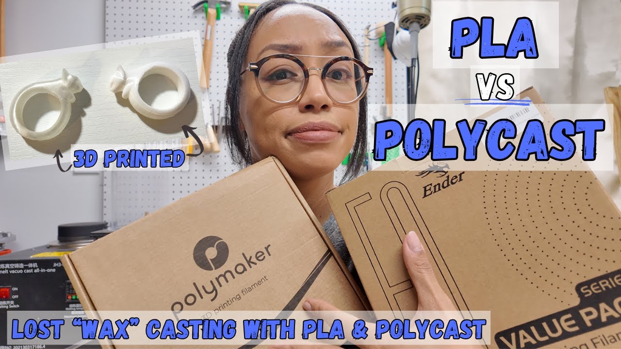 PLA vs PolyCast Filament, Easy Step by Step Lost 