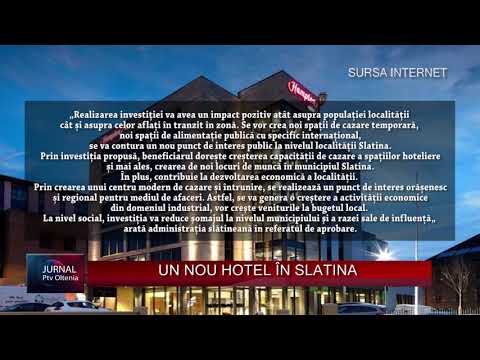UN NOU HOTEL ÎN SLATINA