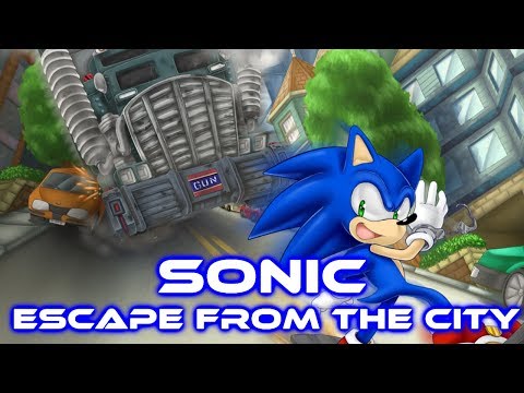 Sonic - Escape from the City (Classic) [With Lyrics]