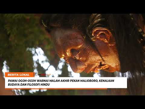 Pawai Ogoh-Ogoh Semarakkan Malam Akhir Pekan di Malioboro