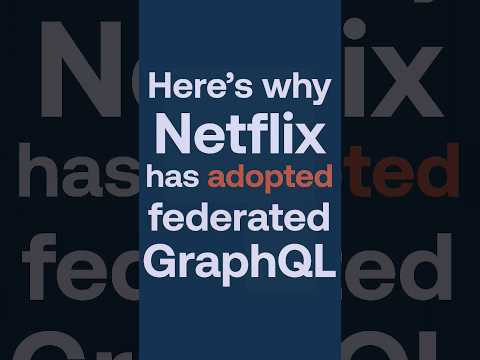 #Netflix and federated #GraphQL #api #apigateway #apimanagement
