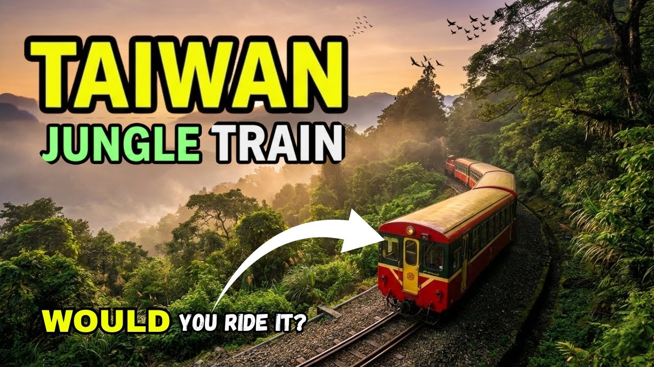 Taiwan’s MOST Scenic Train Journey 🌅 Alishan Forest Railway Sunrise