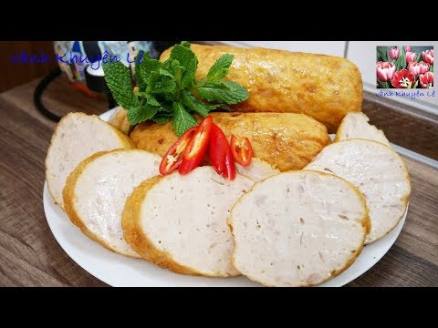 CHẢ CHIÊN - Bí quyết để thành công 100% với món Chả chiên hay Chả Mỡ by Vanh Khuyen