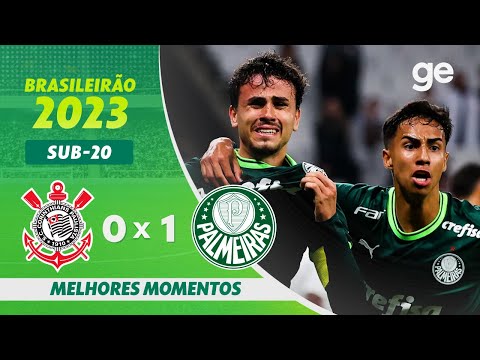 CORINTHIANS 0 X 1 PALMEIRAS | MELHORES MOMENTOS | SEMIFINAL BRASILEIRÃO SUB-20 | ge.globo