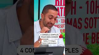 4 conseils simples pour bien dormir