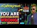 Avoid These Quickhacking Mistakes In Cyberpunk 2077 2 0 Cyberpunk Quickhacks Guide And Tips
