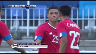 Gol de Anthony Hernández con Costa Rica