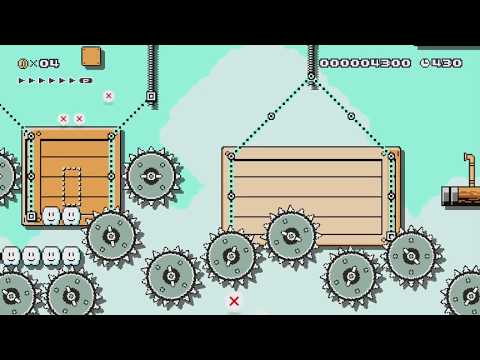 Bowser's Flying Fortress by Matt - Super Mario Maker - No Commentary 1bs