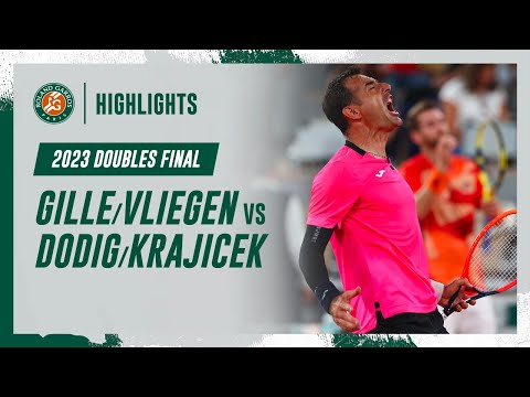 Dodig/Krajicek vs Gille/Vliegen Men's Doubles Final Highlights | Roland-Garros 2023