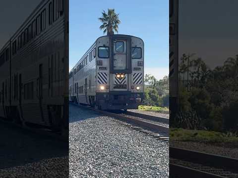 A581 gives a SA&HC at CP Crosby! #pacificsurfliner #amtrak #train #railfan #railroad #railway
