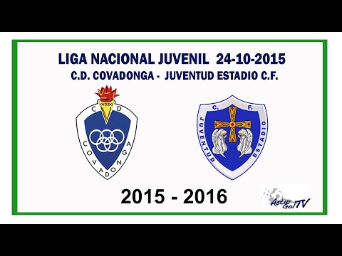 Asturgoltv/C.D. Covadonga vs Juventud Estadio C.F. Liga Nac. Juvenil, 24-10-2015