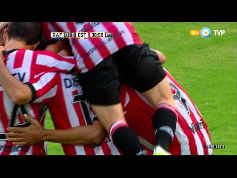 Gol de Estudiantes de La Plata contra Atlético de Rafaela
