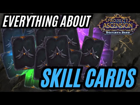 COMPLETE SKILL CARD GUIDE for Beginner's in Ascension WoW Season 9 Elune Server