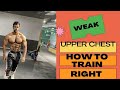 TRAINING TO BRING UP WEAK UPPER CHEST |AISH MEHAN