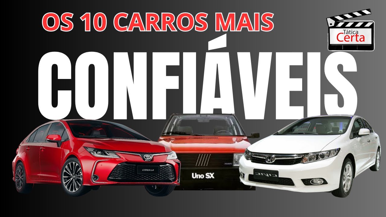 🚨10 Carros TOP e INQUEBRÁVEIS que Não Dão Problema | Barato e Sem Stress!