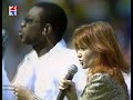 Axelle Red et Youssou N'Dour - La cour des grands - Ouverture de la coupe du monde de football -1998