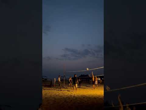 PATNEM Beach, Goa….Beach volleyball 🏐 🌴🍃