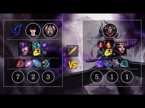 CGA Aria Syndra vs LeBlanc Mid - KR Challenger Patch 10.10