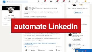 Here's an even MORE effective LINKEDIN BOT for your viral posting needs