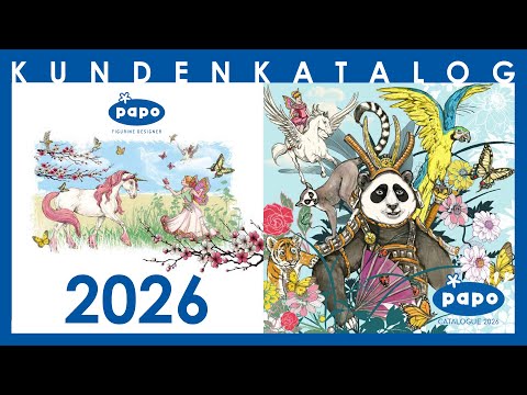 Papo ® Katalog / Catalog / Catalogue 2026 alle Neuheiten - Figuren & Bilder / all figures & images