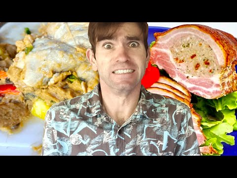 Cooking Nicaraguan Classics: Foreigners Try Cerdo Relleno and Valencia Rice!