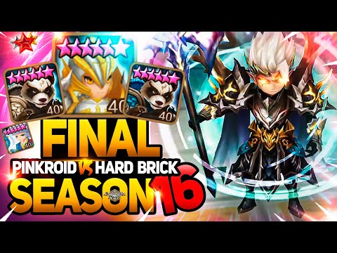 FINAL. PINKROID vs HARD BRICK. SUMMONERS WAR LEGEND TOURNAMENT SEASON 16