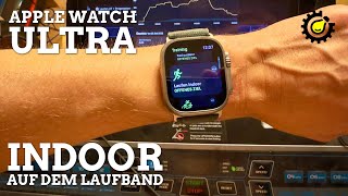 Apple Watch Ultra – Test auf dem Laufband (vs. Stryd, Fenix, Runn, Tickr)