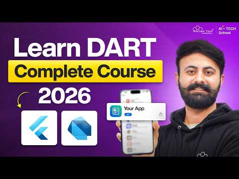 Learn Dart Complete Course 2026 | Beginner to Advanced