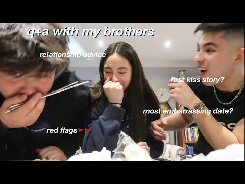 siblings q&a + chinese takeaway mukbang;)