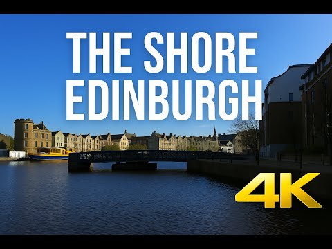 Leith Edinburgh Walking Tour: Exploring the Historic Port and The Shore | 4K Scenic Walk