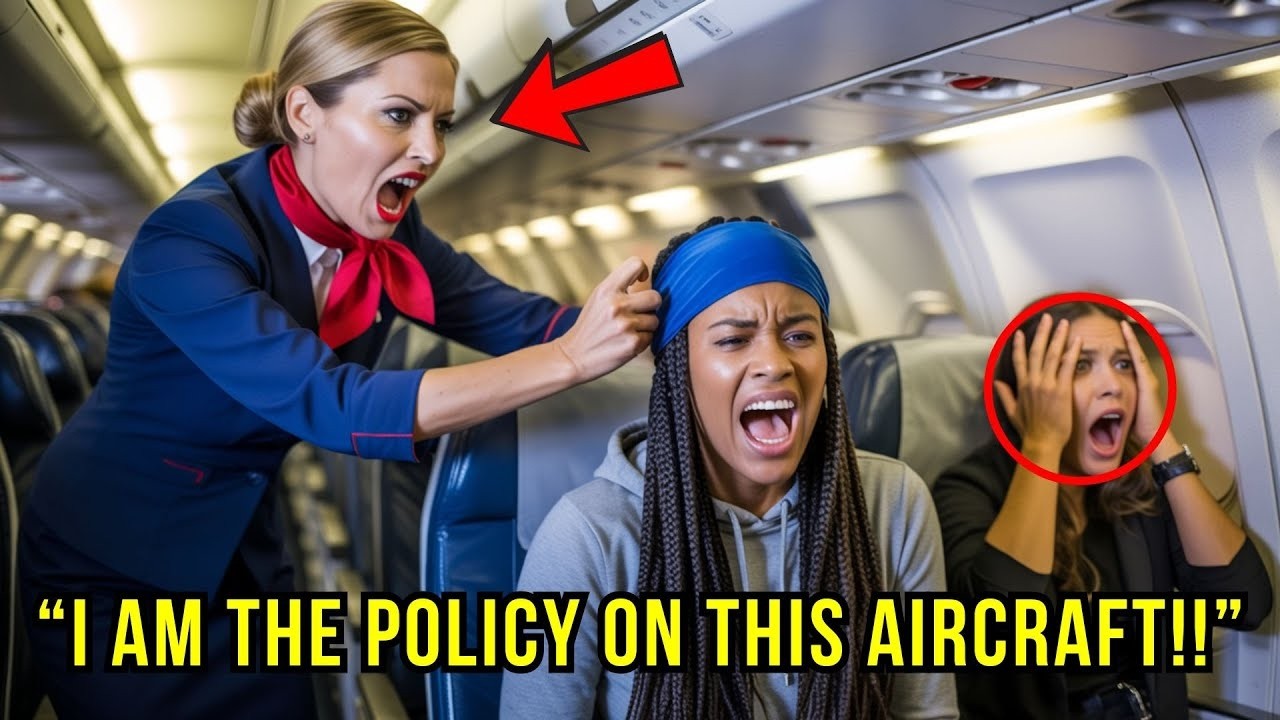 Flight Attendant Rips Off Black Girl’s Headscarf, Turns Out She’s the Airline CEO’s Daughter!