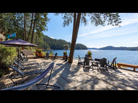 Stunning Island Waterfront Vacation Property on Gambier Island