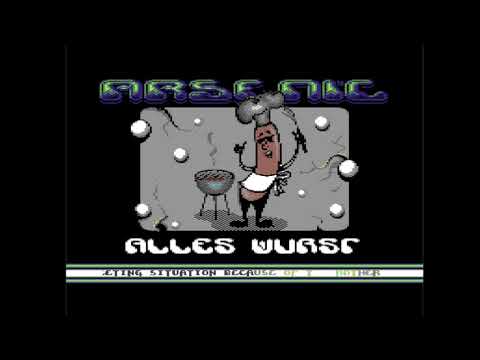 C64 One File Demo: MOAW   Mother of all Wurst by Arsenic 2017