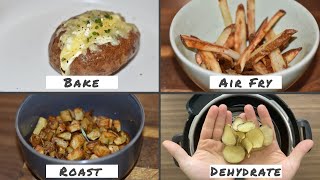 Instant Pot Air Fryer Lid | Air Fryer Potatoes [4 Recipes]