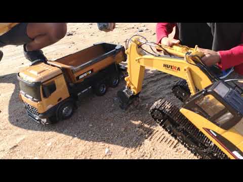 Trucks for Kids Construction Show - #excavator, Dump Truck, Mixer Truck Video