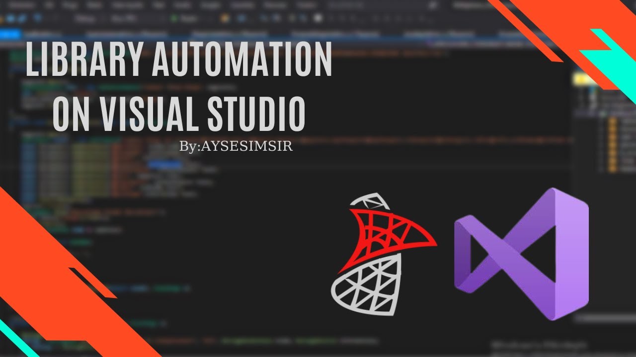 VİSUAL STÜDYODA KÜTÜPHANE OTOMASYONU / LIBRARY AUTOMATION ON VISUAL STUDIO