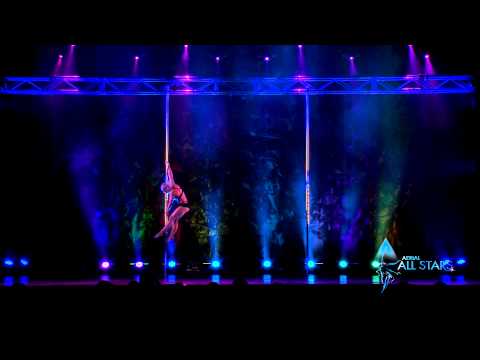 MISS DANI - Pole Art competition performance - Rising All Stars 2015