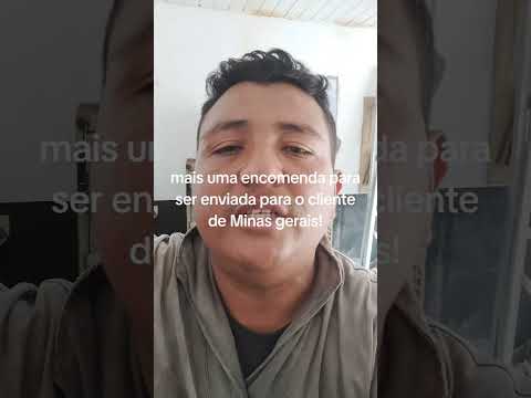 kit para o cultivo de açaí sendo enviado para o cliente de Felisburgo minas gerais, açaí natura Max!