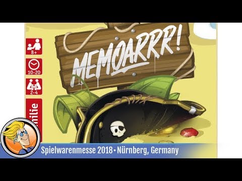 Memoarrr! — game preview at Spielwarenmesse 2018