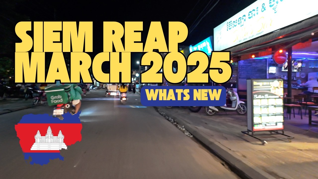 Siem Reap Today 🇰🇭: What’s REALLY Happening? (March 8, 2025 Update!)