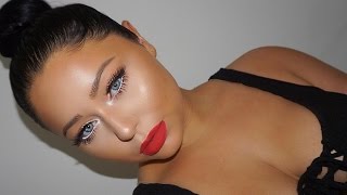 GLAM Red Lips Makeup Tutorial