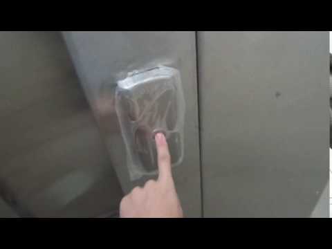 UF BRAND NEW Otis GEN2 MRL Traction Elevator at ZIL Ring Railway Station, Danilovsky in Moscow, RUS