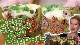 Keto Stuffed Bell Peppers Recipe