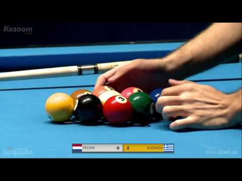 [!] Niels Feijen vs Alexander Kazakis | 2015 World 9-ball Pool Championship Group 12