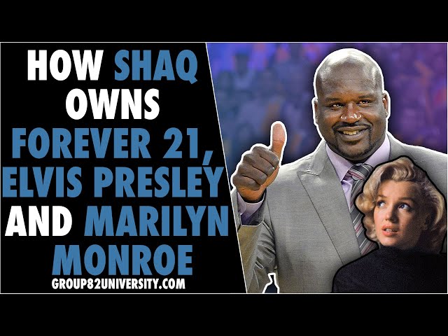 Does Shaquille O'Neal own licensing rights of Marilyn Monroe? All you