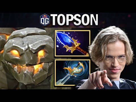 OG.TOPSON TINY - ROAD TO TI10 - DOTA 2 7.27 GAMEPLAY