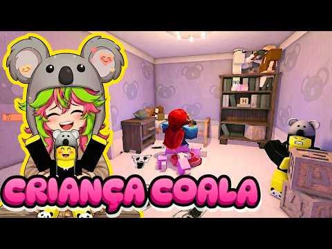 🐨🌳 INVADIMOS a CAVERNA da CRIANÇA Coala – SERÁ que é SEGURA?#roblox #99noitesnafloresta
